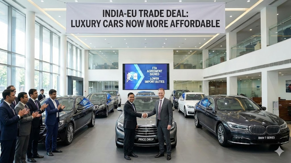 India‑EU FTA से BMW, Mercedes, Audi जैसी कारें अब होंगी सस्ती!