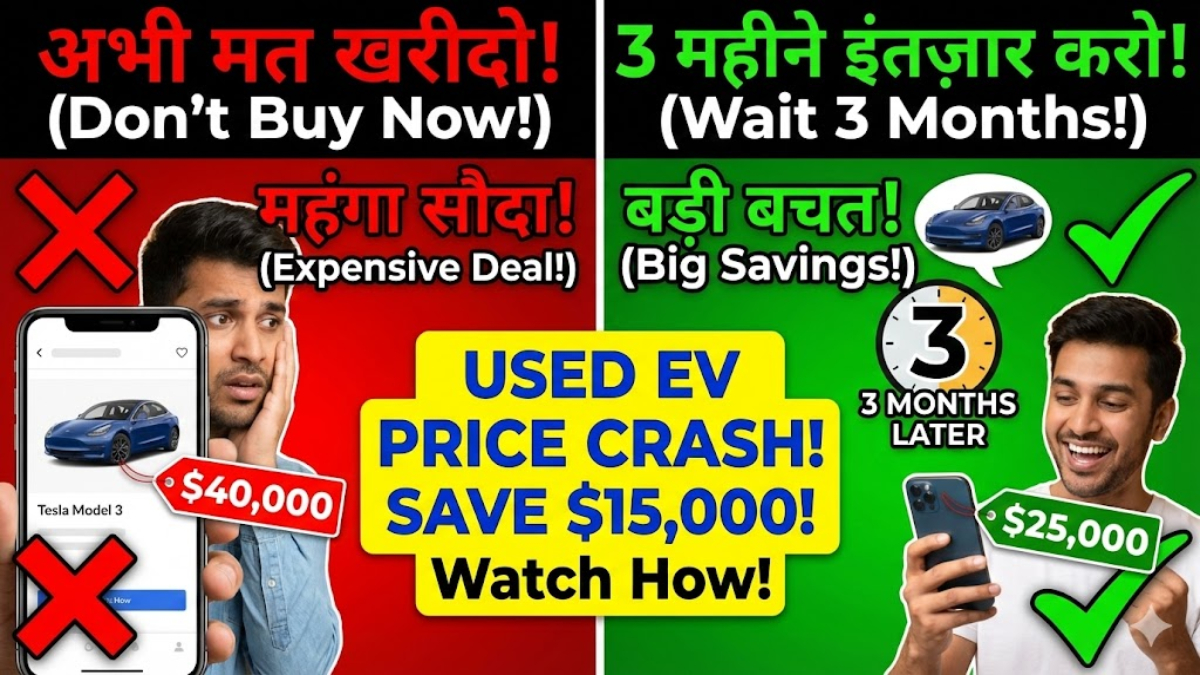 Used EV Price Crash: 3 महीने इंतज़ार करने से कैसे बचेंगे $15,000
